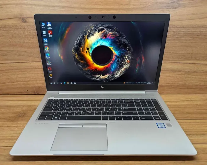 Ультрабук HP EliteBook 850 G5 / 15.6" (1920x1080) IPS / Intel Core i7-7600U (2 (4) ядра по 2.8 - 3.9 GHz) / 16 GB DDR4 / 480 GB SSD / Intel HD Graphics 620 / WebCam / Fingerprint / Windows 10 б/в - зображення 2