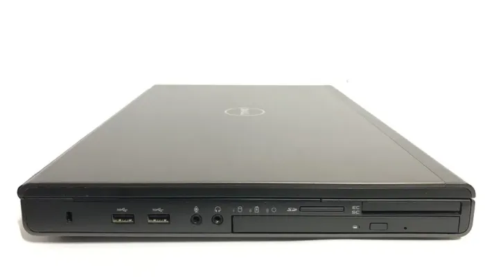 Мобільна робоча станція Б-клас Dell Precision M4800 / 15.6" (1920x1080) IPS / Intel Core i7-4710MQ (4 (8) ядра по 2.5 - 3.5 GHz) / 8 GB DDR3 / 256 GB SSD / nVidia Quadro K2100M, 2 GB GDDR5, 128-bit / WebCam / Win 10 Pro б/в - зображення 4