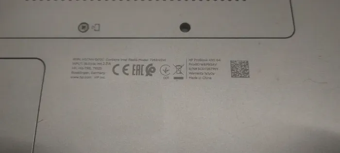 Ультрабук Б-клас HP ProBook 430 G4 / 13.3" (1366x768) TN / Intel Core i5-7200U (2 (4) ядра по 2.5-3.1 GHz) / 8 GB DDR4 / 120 GB SSD / HD Graphics 620 / WebCam / АКБ NEW б/в - зображення 9