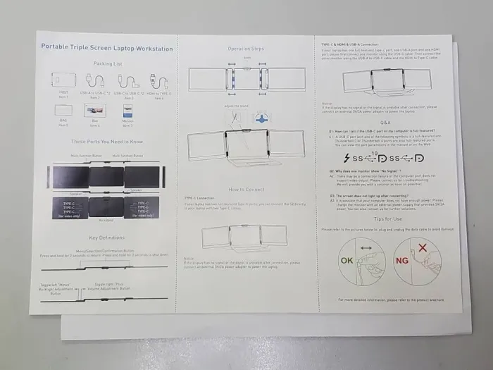 Портативні монітори для ноутбуків lCD Teamgee s2/2x 14" (1920x1080) IPS/USB Type-C/2x 2W - зображення 19