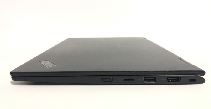 Ультрабук-трансформер Б-клас Lenovo ThinkPad X13 Yoga G1 / 13.3" (1920x1080) IPS Touch / Intel Core i5-10210U (4 (8) ядра по 1.6 - 4.2 GHz) / 8 GB DDR4 / 256 GB SSD / Intel UHD Graphics / WebCam / Win 10 Pro б/в - зображення 5