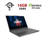 Ігровий ноутбук Lenovo Legion Slim 5 16APH8 / 16" (1920x1200) IPS / AMD Ryzen 5 7640HS (6 (12) ядер по 4,3 - 5,0 ГГц) / 16 ГБ DDR5 / 960 ГБ SSD / nVidia GeForce RTX 4060, 8 ГБ GDDR6, 128-біт / Веб-камера б/в