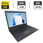 Ультрабук Dell Latitude 5490 / 14" (1920x1080) TN / Intel Core i5-6300U (2 (4) ядра по 2.4 - 3.0 GHz) / 16 GB DDR4 / 128 GB SSD / Intel HD Graphics 520 / WebCam б/в