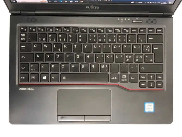 Нетбук Б-клас Fujitsu LifeBook U727 / 12.5" (1920x1080) IPS / Intel Core i5-7200U (2 (4) ядра по 2.5 - 3.1 GHz) / 8 GB DDR4 / 128 GB SSD / Intel HD Graphics 620 / WebCam / Win 10 Pro б/в - зображення 8