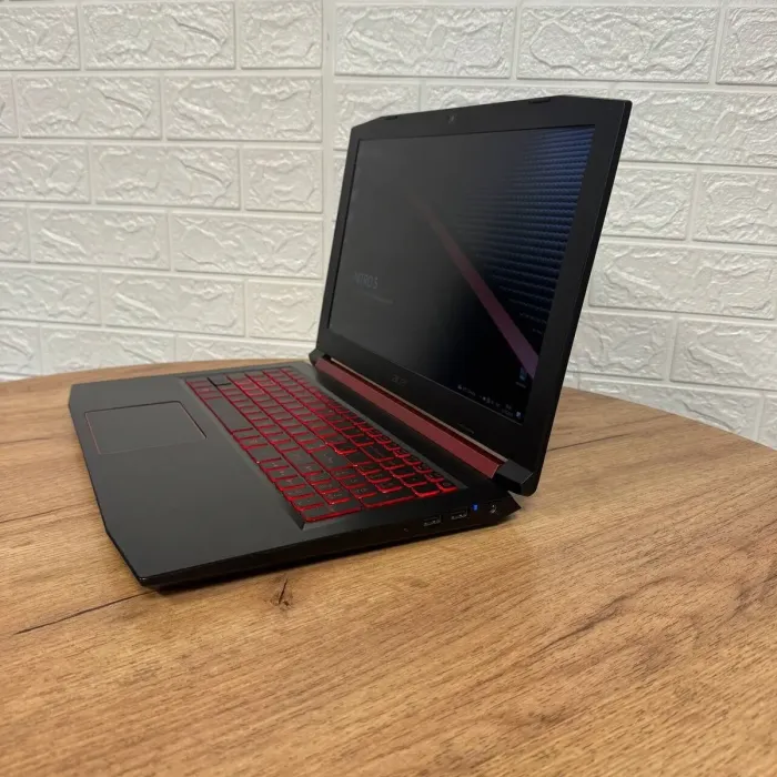Ігровий ноутбук Acer Nitro 5 AN515-53 / 15.6" (1920x1080) IPS / Intel Core i5-8300H (4 (8) ядра по 2.3 - 4.0 GHz) / 8 GB DDR4 / 256 GB SSD / nVidia GeForce GTX 1050, 4 GB GDDR5, 128-bit / WebCam б/в - зображення 5