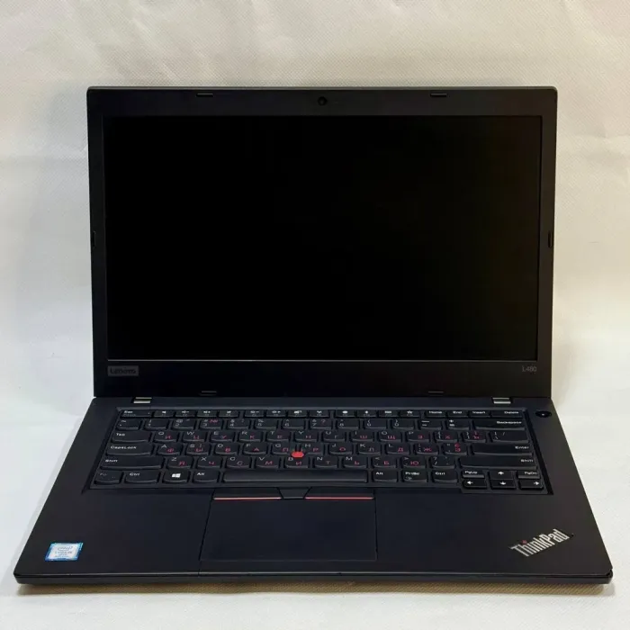 Ультрабук Б-клас Lenovo ThinkPad L480 / 14" (1366x768) TN / Intel Core i5-8350U (4 (8) ядра по 1.7 - 3.6 GHz) / 8 GB DDR4 / 128 GB SSD / Intel UHD Graphics 620 / WebCam / Windows 10 Pro б/в - зображення 7
