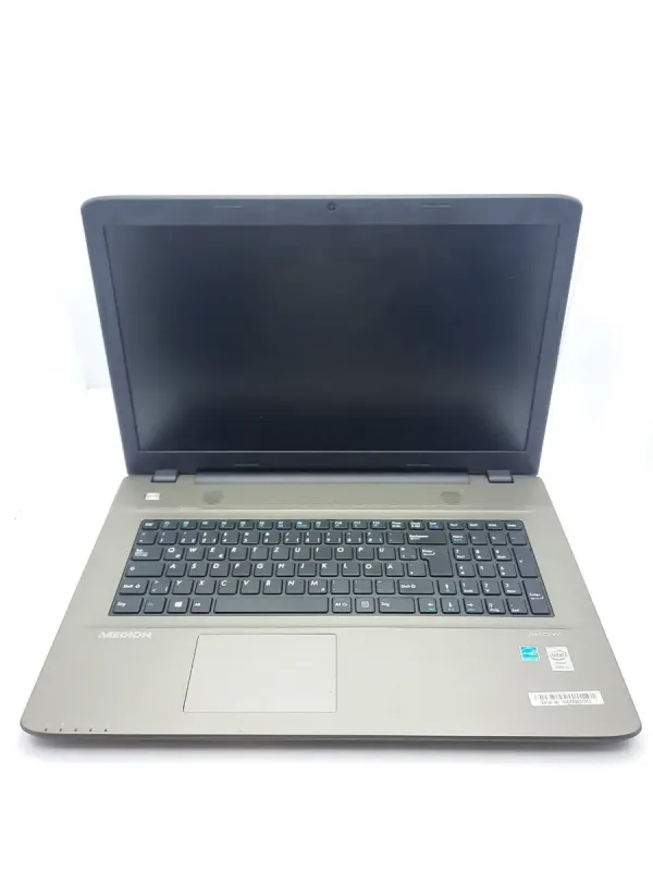 Ноутбук Medion Akoya E7416 / 17.3" (1600x900) TN / Intel Core i5-5200U (2 (4) ядра по 2.2 - 2.7 GHz) / 8 GB DDR3 / 120 GB SSD / Intel HD Graphics 5500 / WebCam / АКБ не держит б/в - зображення 2