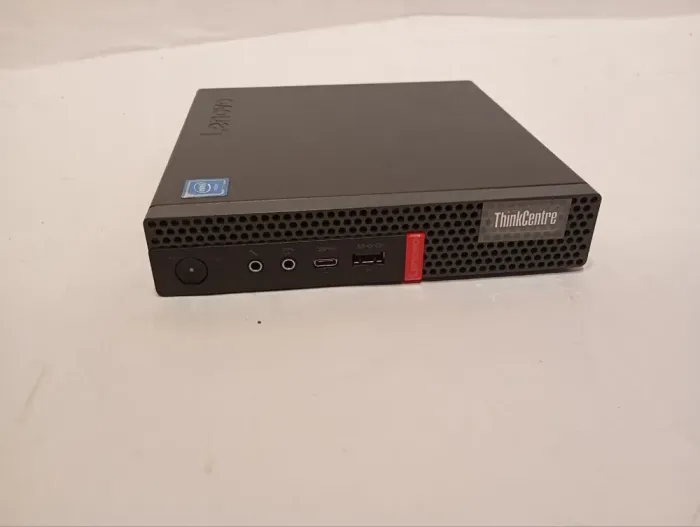 Неттоп Lenovo ThinkCentre M70q USFF / Intel Celeron G4900T (2 ядра по 2.9 GHz) / 4 GB DDR4 / 128 GB SSD / Intel UHD Graphics 610 б/в - зображення 2