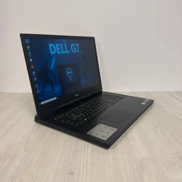 Ігровий ноутбук Б-класу Dell G7 7790 / 17,3" (1920x1080) IPS / Intel Core i7-9750H (6 (12) ядра по 2,6 - 4,5 ГГц) / 16 ГБ DDR4 / 256 ГБ SSD NVMe + 1000 ГБ HDD / nVidia GeForce RTX 2060, 6 ГБ GDDR6, 192-bit / WebCam б/в - зображення 4