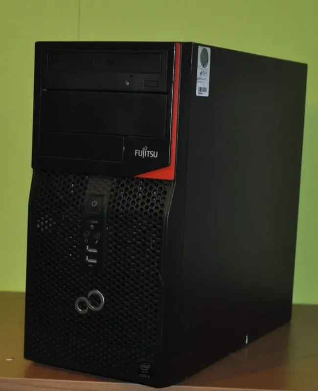 Комп'ютер Fujitsu Esprimo P420 E85 Tower / Intel Core i5-4590 (4 ядра по 3.3 - 3.7 GHz) / 8 GB DDR3 / 1000 GB SSD / Intel HD Graphics 4600 / DVD-ROM / Windwos 10 Pro б/в - зображення 4