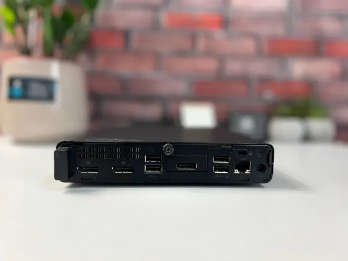 Неттоп HP EliteDesk 800 G4 USFF / Intel Core i5-8400T (6 ядер по 1,7 - 3,3 ГГц) / 16 ГБ DDR4 / 256 ГБ SSD / Intel HD Graphics 630 б/в - изображение 6