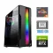 Ігровий ПК Tower / AMD Ryzen 5 5500 (6 (12) ядер по 3.6-4.2 GHz) / 32 GB DDR4 / 1000 GB SSD / nVidia GeForce RTX 4060, 8 GB GDDR6, 128-bit