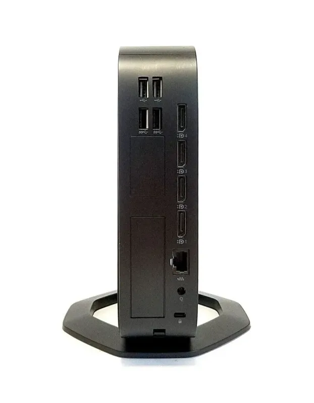 Неттоп HP t740 Thin Client USFF / AMD Ryzen V1756B (4 (8) ядра по 3.25 - 3.6 GHz) (аналог i7-7700T) / 16 GB DDR4 / 256 GB SSD M.2 / AMD Radeon RX Vega 8 Graphics / Win 10 Pro б/в - зображення 3
