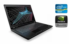 Мобільна робоча станція Lenovo ThinkPad P71 / 17.3" (3840x2160) IPS / Intel Xeon E3-1535M v6 (4 (8) ядра по 3.1 - 4.2 GHz) / 64 GB DDR4 / 1000 GB SSD + 512 GB SSD / nVidia Quadro P4000, 8 GB GDDR5, 256-bit / WebCam / TouchID / Windows 10 б/в