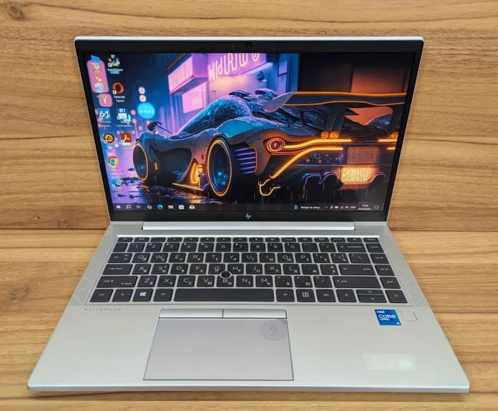 Ультрабук HP EliteBook 840 G8 / 14" (1920x1080) IPS / Intel Core i7-1185G7 (4 (8) ядра по 3.0 - 4.8 GHz) / 16 GB DDR4 / 512 GB SSD / Intel Iris Xe Graphics / WebCam / TouchID / Windows 10 б/в - зображення 2