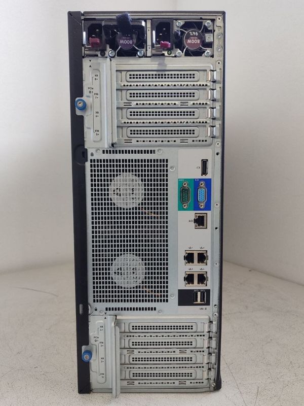 Сервер HP ProLiant ML350 Gen 10 Tower / 2x Intel Xeon Gold 6152 (22 (44) ядра по 2.1 - 3.7 GHz) / 384 GB DDR4 / 2x 800 GB SSD (SAS) / Raid P408 / 2x 800W б/в - изображение 5