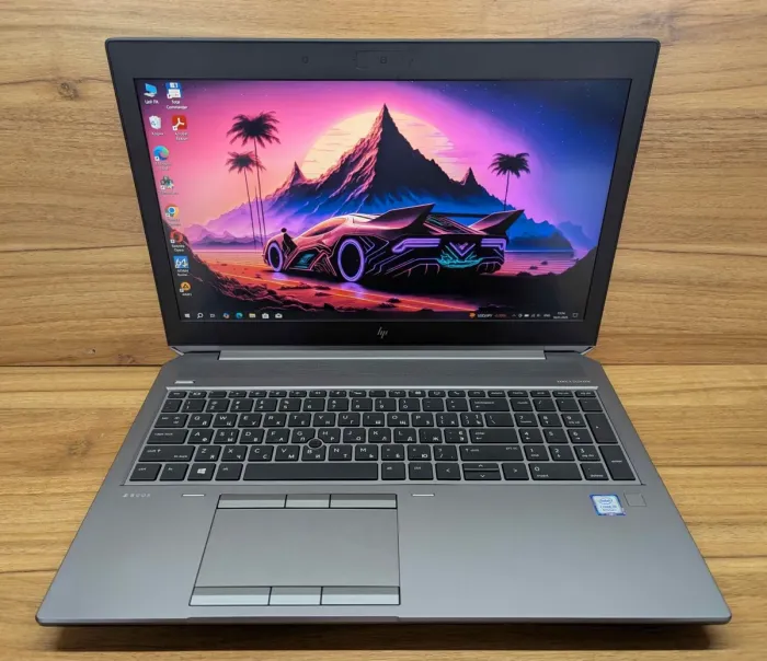 Ноутбук робоча станція HP zBook 15 G5 / 15.6" (1920x1080) IPS / Intel Core i5-8300H (4 (8) ядра по 2.3 - 4.0 GHz) / 16 GB DDR4 / 480 GB SSD / Intel UHD Graphics 630 / WebCam / Fingerprint / Windows 10 б/в - зображення 2