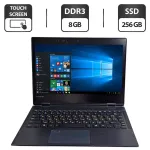 Нетбук Toshiba Portege X20W-E / 12.5" (1920x1080) TN Touch / Intel Core i5-8350U (4 (8) ядра по 1.7 - 3.6 GHz) / 16 GB DDR3 / 256 GB SSD / Intel UHD Graphics 620 / WebCam б/в