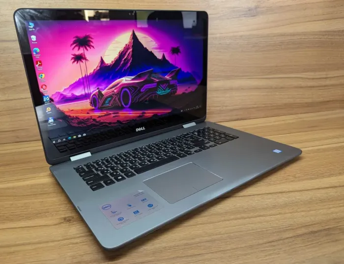 Ноутбук-трансформер Dell Inspiron 17 7773 / 17.3" (1920x1080) IPS Touch / Intel Core i7-8550U (4 (8) ядра по 1.8 - 4.0 GHz) / 8 GB DDR4 / 512 GB SSD / nVidia GeForce MX150, 2 GB GDDR5, 64-bit / WebCam / Windows 10 б/в - зображення 4