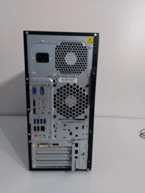 Комплект: Lenovo ThinkCentre M800 Tower / Intel Core i3-6100 (2 (4 ядра по 3.7 GHz) / 16 GB DDR4 / 240 GB SSD + 500 GB HDD / nVidia GeForce GT 630, 2 GB GDDR3, 128-bit / DVD-ROM + Монітор LG 24MB37PM-B / 24" (1920x1080) IPS б/в - зображення 5
