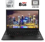 Ноутбук Lenovo ThinkPad E15 / 15.6" (1920x1080) IPS / Intel Core i5-10210U (4 (8) ядра по 1.6 - 4.2 GHz) / 8 GB DDR4 / 256 GB SSD / Intel UHD Graphics / WebCam / USB 3.1 / HDMI б/в