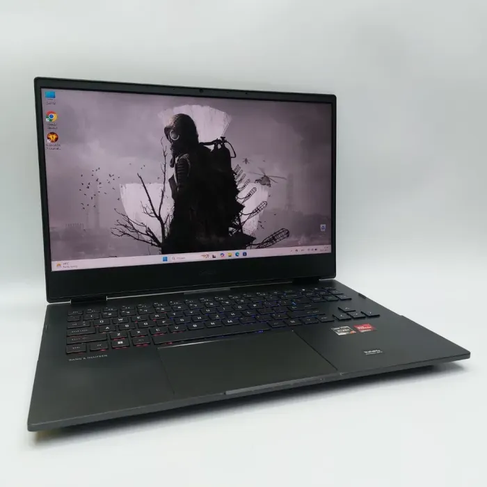 Ігровий ноутбук Б-клас HP Omen 16 / 16.1" (1920x1080) IPS / AMD Ryzen 7 6800H (8 (16) ядер по 3.2 - 4.7 GHz) / 16 GB DDR4 / 1000 GB SSD M.2 / AMD Radeon RX 6650M, 8 GB GDDR6, 128-bit / WebCam б/в - зображення 2