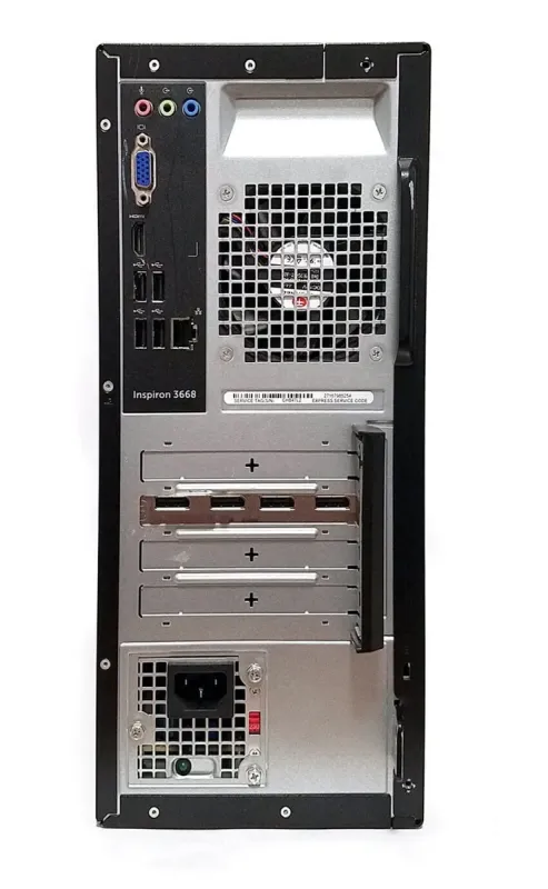 Ігровий ПК Dell Inspirion 3650 / Intel Core i3-6100 (2 (4) ядра по 3,7 ГГц) / 8 ГБ DDR3 / 256 ГБ SSD / nVidia Quadro M2000, 4 ГБ GDDR5, 128-біт / Wi-Fi+Bluetooth / DVD / Win 10 Home Lic б/в - зображення 3