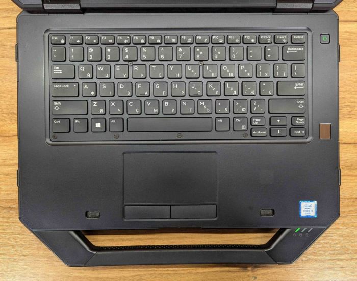 Захищений ноутбук Dell Latitude 14 Rugged 5414 / 14" (1920x1080) IPS Touch / Intel Core i5-6300U (2 (4) ядра по 2,4 - 3,0 ГГц) / 16 ГБ DDR4 / 480 ГБ SSD / Intel HD Graphics 520 / TouchID / HDMI / Windows 10 б/в - изображение 3