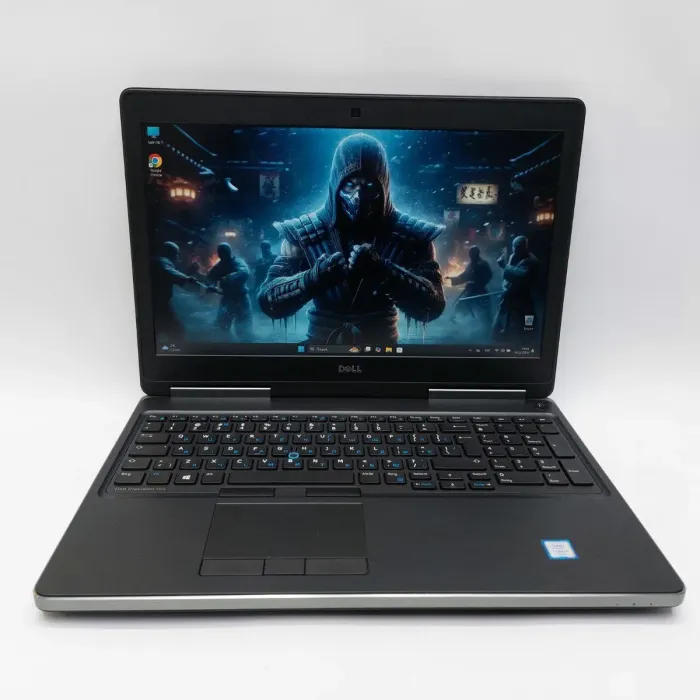 Мобільна робоча станція Dell Precision 7510 / 15.6" (1920x1080) IPS / Intel Core i7-6820HQ (4 (8) ядра по 2.7 - 3.6 GHz) / 16 GB DDR4 / 512 GB SSD / nVidia Quadro M2000M, 4 GB GDDR5, 128-bit / WebCam / Win 11 Pro б/в - зображення 2