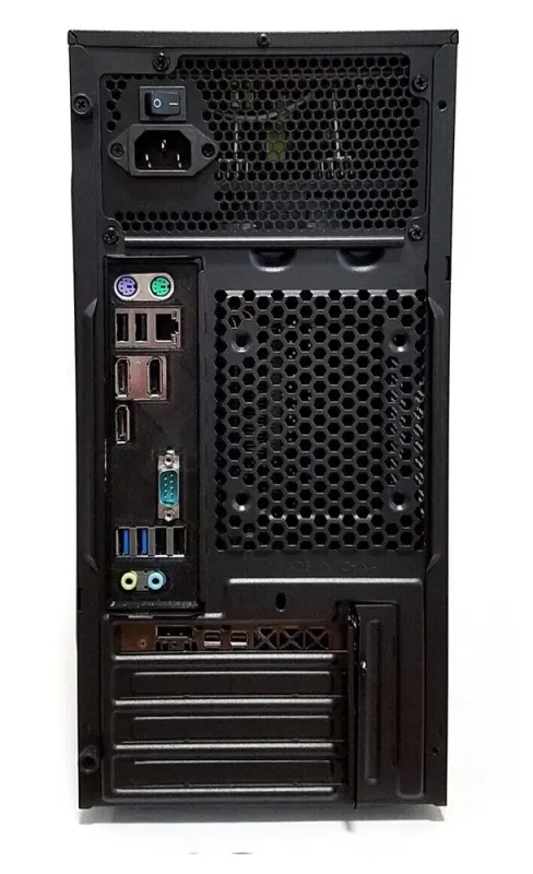 Ігровий ПК Vinga CS112B Tower / Intel Xeon E3-1240 v3 (4 (8) ядра по 3.4 - 3.8 GHz) / 32 GB DDR3 / 256 GB SSD / AMD Radeon Pro WX 2100, 2 GB GDDR5, 64-bit б/в - зображення 3