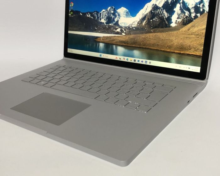 Ігровий ультрабук-трансформер Microsoft Surface Book 2 / 15.0" (3240x2160) IPS Touch / Intel Core i7-8650U (4 (8) ядра по 1.9 - 4.2 GHz) / 16 GB DDR3 / 256 GB SSD NVMe / nVidia GeForce GTX 1060, 6 GB GDDR5, 192-bit / WebCam / Win 11 Pro б/в - зображення 10