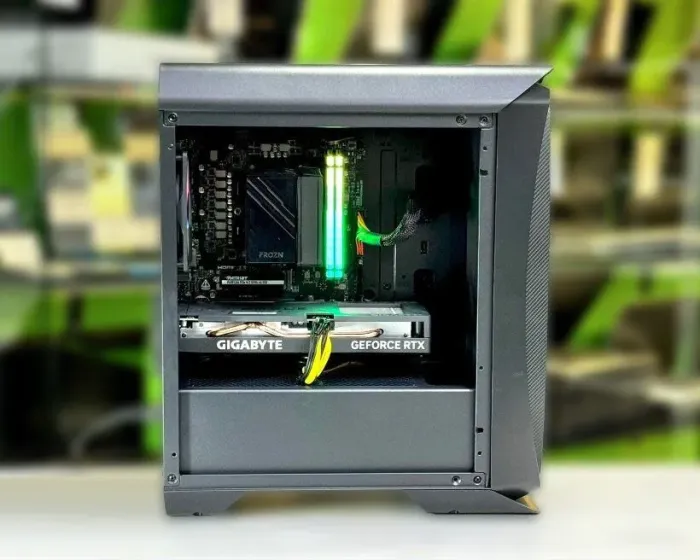 Ігровий ПК AeroCool Aero One Eclipse Tower / AMD Ryzen 5 8400F (6 (12) ядер по 4.2 - 4.7 GHz) / 16 GB DDR5 / 1000 GB SSD / nVidia GeForce RTX 4060, 8 GB GDDR6, 128-bit / 500W / Win 11 - зображення 4