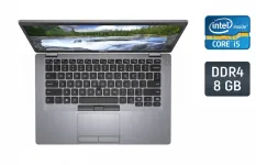 Ультрабук Dell Latitude 5410 / 14" (1920x1080) IPS / Intel Core i5-10310U (4 (8) ядра по 1.7 - 4.4 GHz) / 8 GB DDR4 / 256 GB SSD / Intel UHD Graphics / WebCam / Windows 10 б/в
