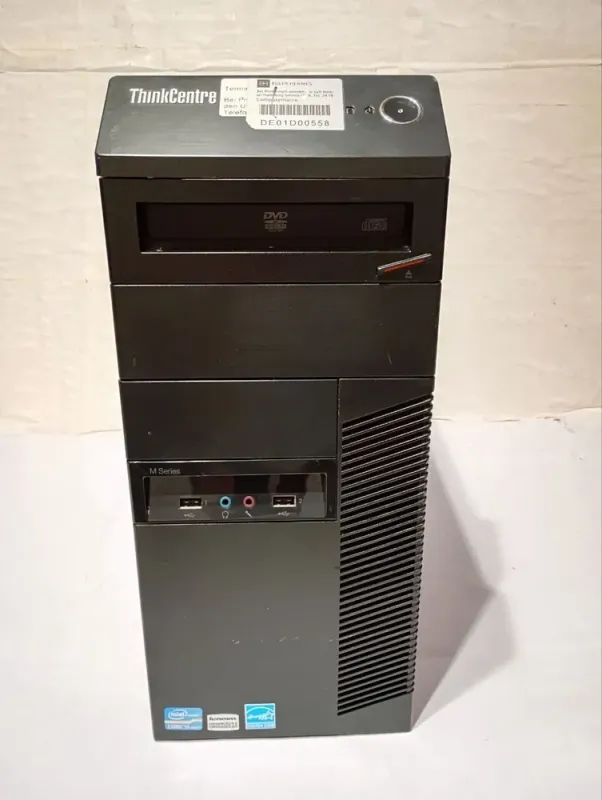 ПК Б-клас Lenovo ThinkCentre M91p Tower / Intel Core i5-2400 (4 ядра по 3.1 - 3.4 GHz) / 16 GB DDR3 / 120 GB SSD / Intel HD Graphics 2000 / DVD-RW + USB-флешка 64 GB б/в - зображення 3