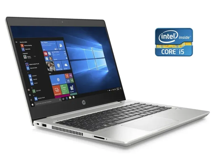 Ультрабук Б-клас HP ProBook 440 G6 / 14" (1920x1080) IPS / Intel Core i5-8265U (4 (8) ядра по 1.6 - 3.9 GHz) / 8 GB DDR4 / 256 GB SSD / Intel UHD Graphics / WebCam б/в - зображення 1