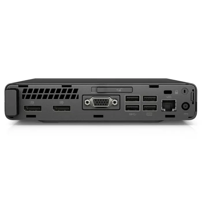 Неттоп HP ProDesk 600 G3 Mini USFF / Intel Core i5-6400T (4 ядра по 2.2 - 2.8 GHz) / 8 GB DDR4 / 120 GB SSD / Intel HD Graphics 510 / DisplayPort б/в - зображення 3