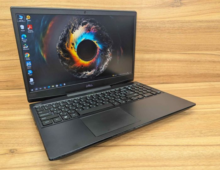 Ігровий ноутбук Dell G5 5500 / 15,6" (1920x1080) IPS / Intel Core i7-10750H (6 (12) ядер по 2,6 - 5,0 ГГц) / 16 ГБ DDR4 / 512 ГБ SSD / nVidia GeForce RTX 2060, 6 ГБ GDDR6, 192-біт / Веб-камера / Windows 10 б/в - зображення 4