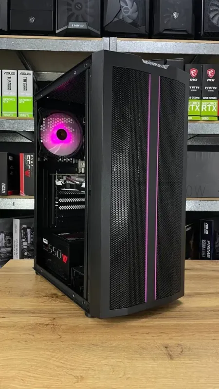 Ігровий ПК Gamdias Aura GC3 Tower NEW / Intel Core i3-10105F (4 (8) ядер 3,7 - 4,4 ГГц) NEW / 16 ГБ DDR4 NEW / 500 ГБ SSD NEW / nVidia GeForce GTX 1060, 6 ГБ GDDR5, 192-bit / 550 Вт NEW б/в - зображення 2