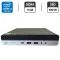 Неттоп HP ProDesk 600 G4 Desktop Mini USFF / Intel Core i3-8100T (4 ядра по 3.1 GHz) / 16 GB DDR4 / 500 GB SSD M.2 / Intel UHD Graphics 630 / Wi-Fi / Bluetooth / Windows 11 Pro + Блок живлення / Кабель з DisplayPort на VGA б/в