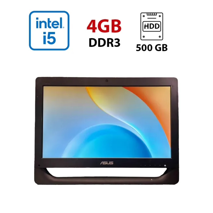 Моноблок Asus ET2013IUKI / 20" (1600x900) TN / Intel Core i5-3550S (4 ядра по 3.0 - 3.7 GHz) / 4 GB DDR3 / 500 GB HDD / Intel HD Graphics 2000 / WebCam б/в - изображение 1