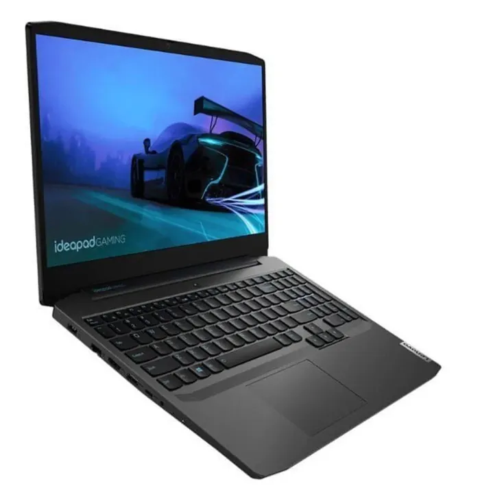 Ігровий ноутбук Lenovo Ideapad Gaming 3 15ARH05 / 15,6" (1920x1080) IPS / AMD Ryzen 5 4600H (6 (12) ядер по 3.0 - 4.0 GHz) / 16 GB DDR4 / 480 GB SSD M.2 / nVidia GeForce GTX 1650, 4GB GDDR6, 128-bit / WebCam б/в - зображення 3