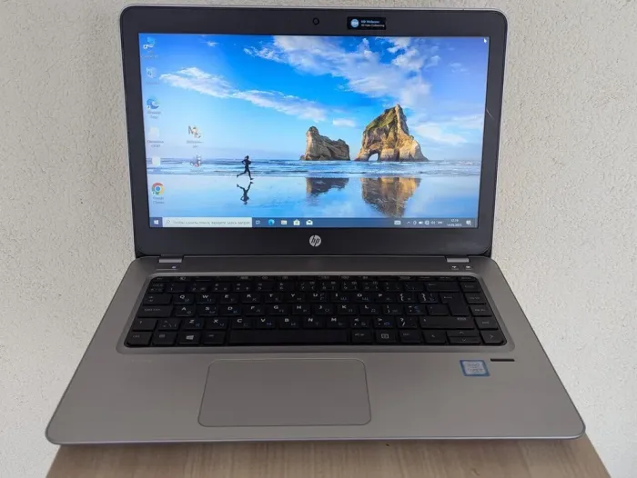 Ультрабук HP ProBook 440 G4 / 14" (1920x1080) TN / Intel Core i5-7200U (2 (4) ядра по 2.5 - 3.1 GHz) / 8 GB DDR4 / 128 GB SSD / Intel HD Graphics 620 / WebCam б/в - зображення 2