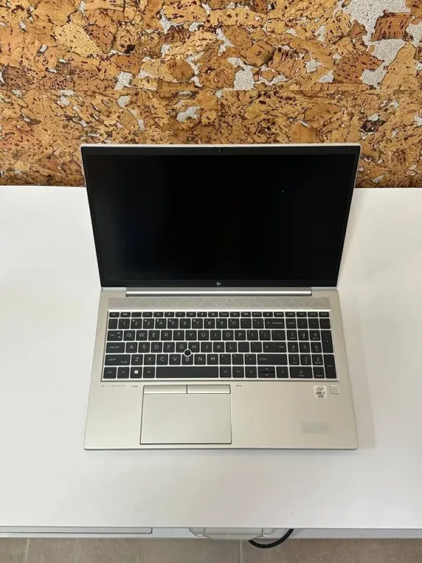 Ультрабук HP EliteBook 850 G7 / 15.6" (1920x1080) IPS / Intel Core i7-10610U (4 (8) ядра по 1.8 - 4.9 GHz) / 16 GB DDR4 / 512 GB SSD / Intel UHD Graphics / WebCam / TouchID б/в - зображення 2