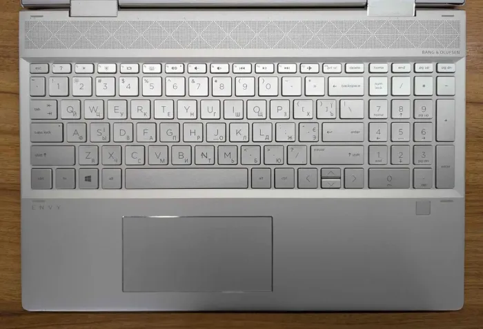 Ноутбук-трансформер Б-клас HP ENVI x360m 15m-dr0011dx / 15.6" (1920x1080) IPS Touch / Intel Core i5-8265U (4 (8) ядра по 1.6 - 3.9 GHz) / 16 GB DDR4 / 480 GB SSD / Intel UHD Graphics 620 / WebCam / TouchID / Windows 10 б/в - зображення 4