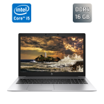 Ультрабук Б-клас HP EliteBook 850 G6 / 15.6" (1920x1080) IPS / Intel Core i5-8265U (4 (8) ядра по 1.6 - 3.9 GHz) / 16 GB DDR4 / 512 GB SSD / Intel UHD Graphics 620 / Fingerprint / WebCam / Windows 10 б/в