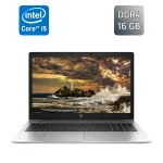 Ультрабук Б-клас HP EliteBook 850 G6 / 15.6" (1920x1080) IPS / Intel Core i5-8265U (4 (8) ядра по 1.6 - 3.9 GHz) / 16 GB DDR4 / 512 GB SSD / Intel UHD Graphics 620 / Fingerprint / WebCam / Windows 10 б/в
