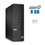 Комп'ютер Dell OptiPlex XE2 D07S SFF / Intel Core i3-4330 (2(4) ядра по 3.5 GHz) / 8 GB DDR3 / 240 GB SSD NEW / HD Graphics 4600 / DVD-RW / Win 10 б/в