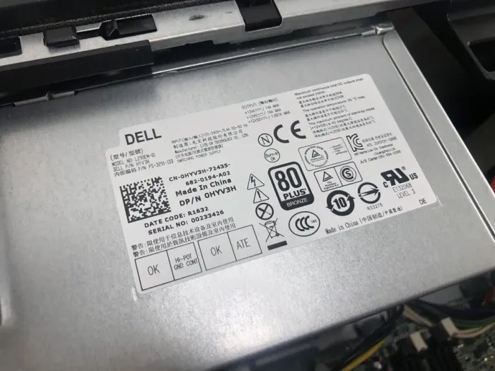 Ігровий ПК Dell Precision 3620 Tower / Intel Core i5-6500 (4 ядра 3,2 - 3,6 ГГц) / 16 ГБ DDR4 / 240 ГБ SSD + 1000 ГБ HDD / nVidia GeForce GTX 1650, 4 ГБ GDDR5, 128-біт / DVI, DP, HDMI б/в - зображення 5