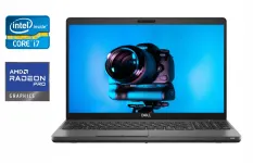 Ноутбук Б-клас Dell Precision 3540 / 15.6" (1920x1080) IPS / Intel Core i7-8565U (4 (8) ядра по 1.8 - 4.6 GHz) / 16 GB DDR4 / 512 GB SSD / AMD Radeon Pro WX 2100, 2 GB GDDR5, 64-bit / WebCam / Windows 10 б/в