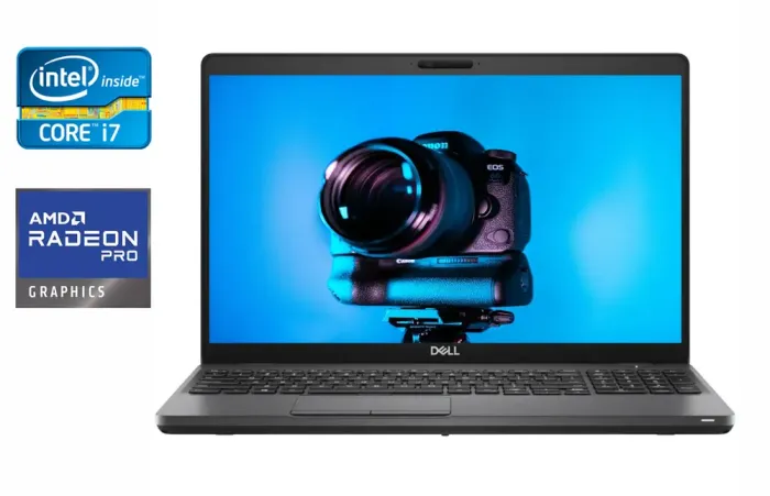 Ноутбук Б-клас Dell Precision 3540 / 15.6" (1920x1080) IPS / Intel Core i7-8565U (4 (8) ядра по 1.8 - 4.6 GHz) / 16 GB DDR4 / 512 GB SSD / AMD Radeon Pro WX 2100, 2 GB GDDR5, 64-bit / WebCam / Windows 10 б/в - зображення 1